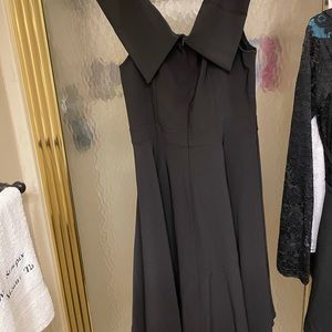 Off the shoulder swing dress